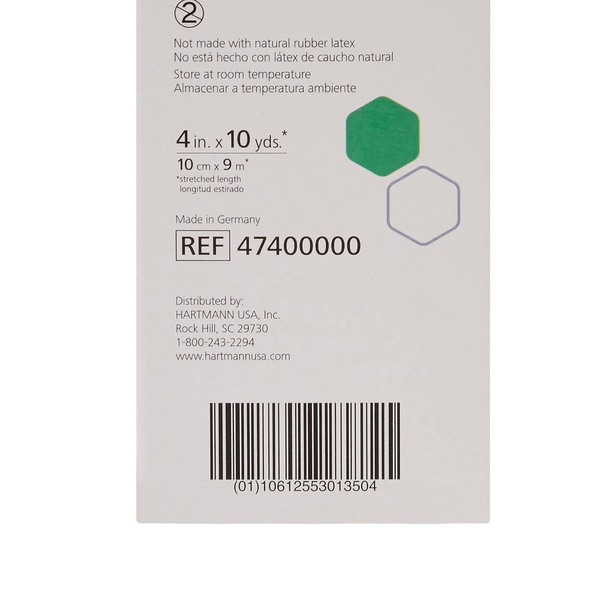 Econo-Paste Unna Boot, 4 Inch x 10 Yard