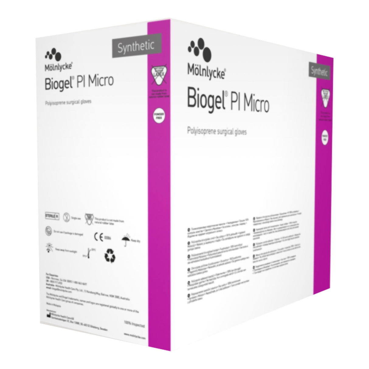 Molnlycke Biogel PI Micro Polyisoprene Surgical Gloves, Sterile, Powder-Free