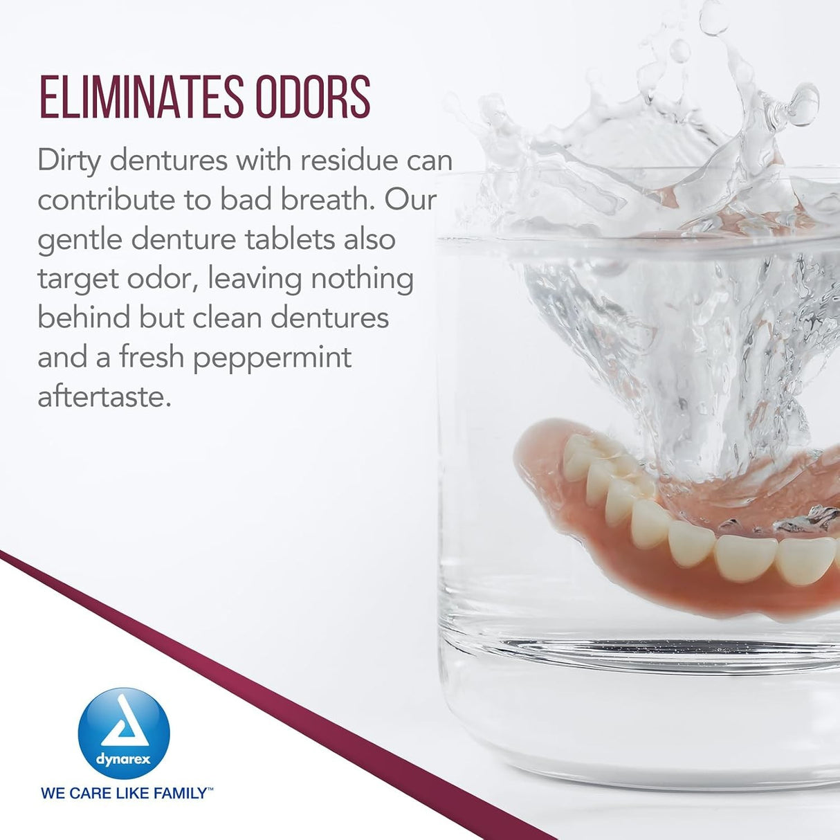 Dynarex Denture Cleanser Tablets