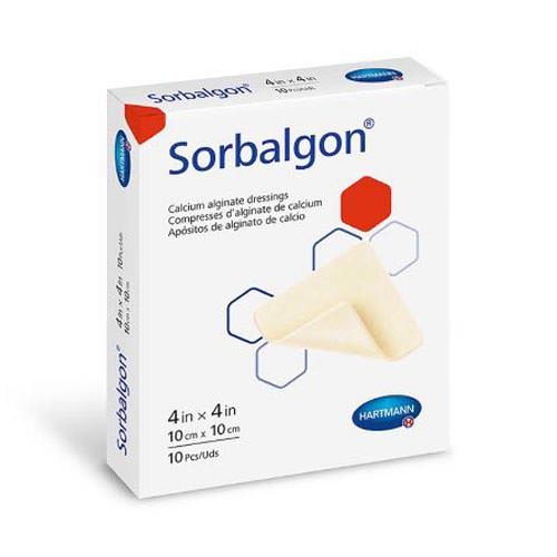 Hartmann Sorbalgon Alginate Dressing, 4 x 5 Inch