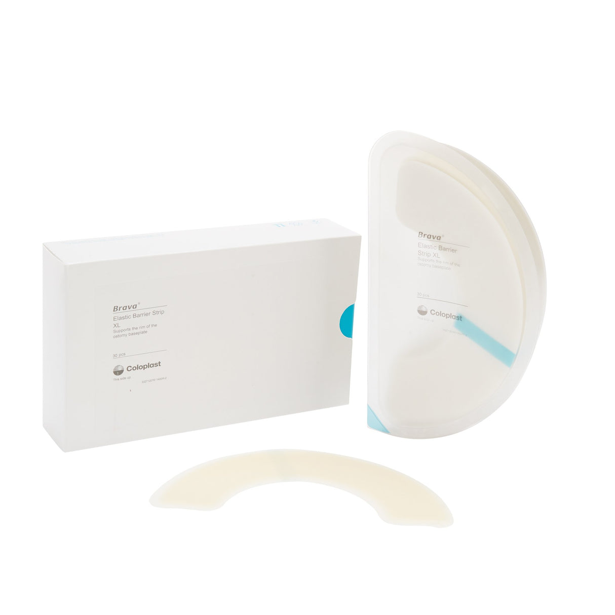 Coloplast Brava Skin Barrier Strip, BodyFit Technology, Extra Large - 12076-Single - LL Medico