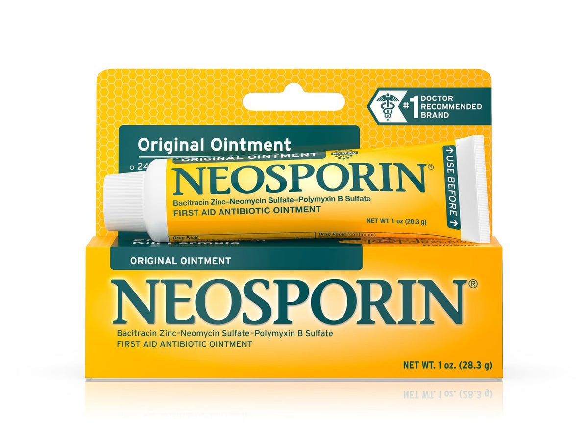Neosporin Original Triple Antibiotic Ointment, First Aid, 1 oz Tube - 512373700-Single - LL Medico