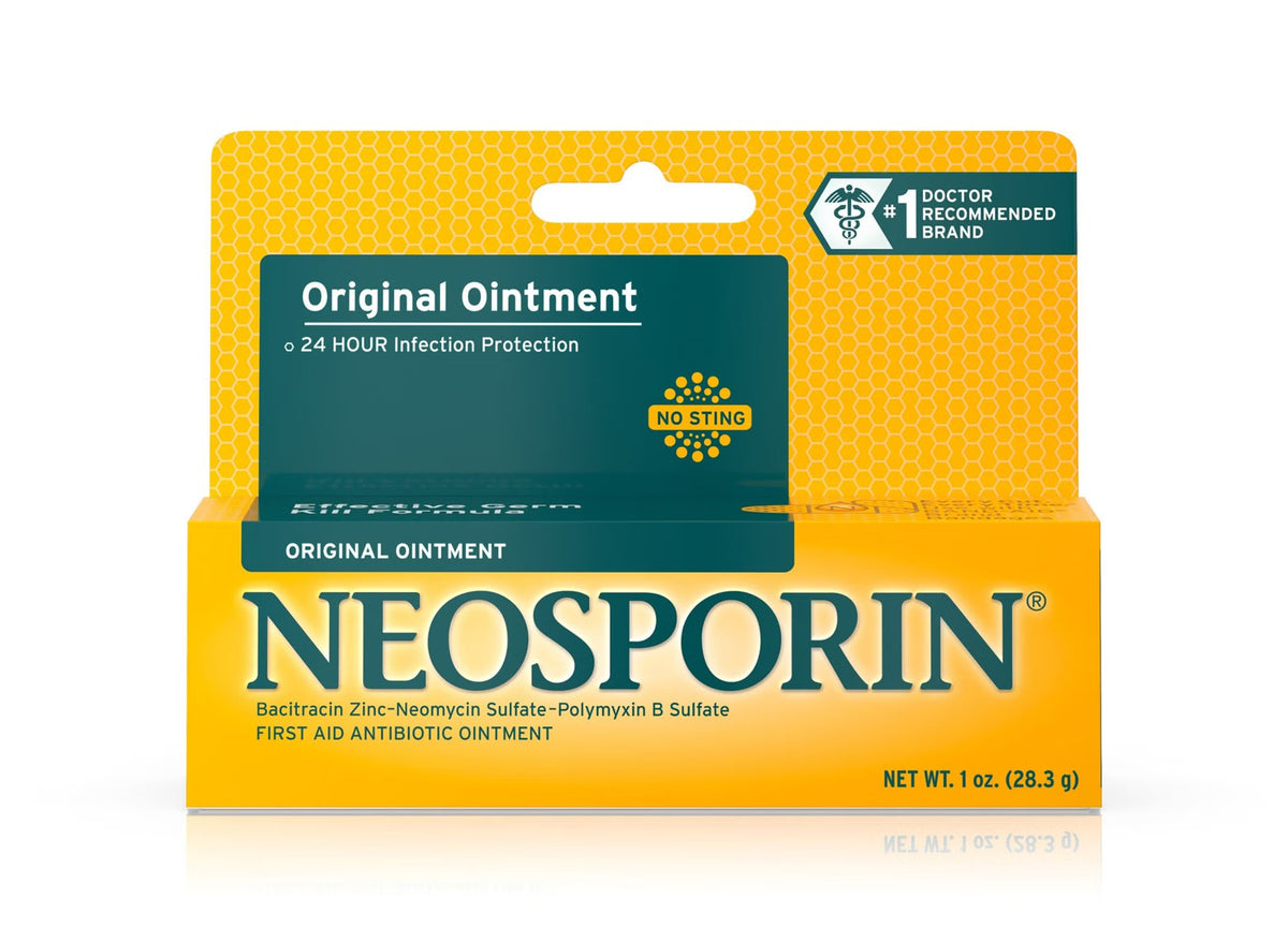 Neosporin Original Triple Antibiotic Ointment, First Aid, 1 oz Tube - 512373700-Single - LL Medico