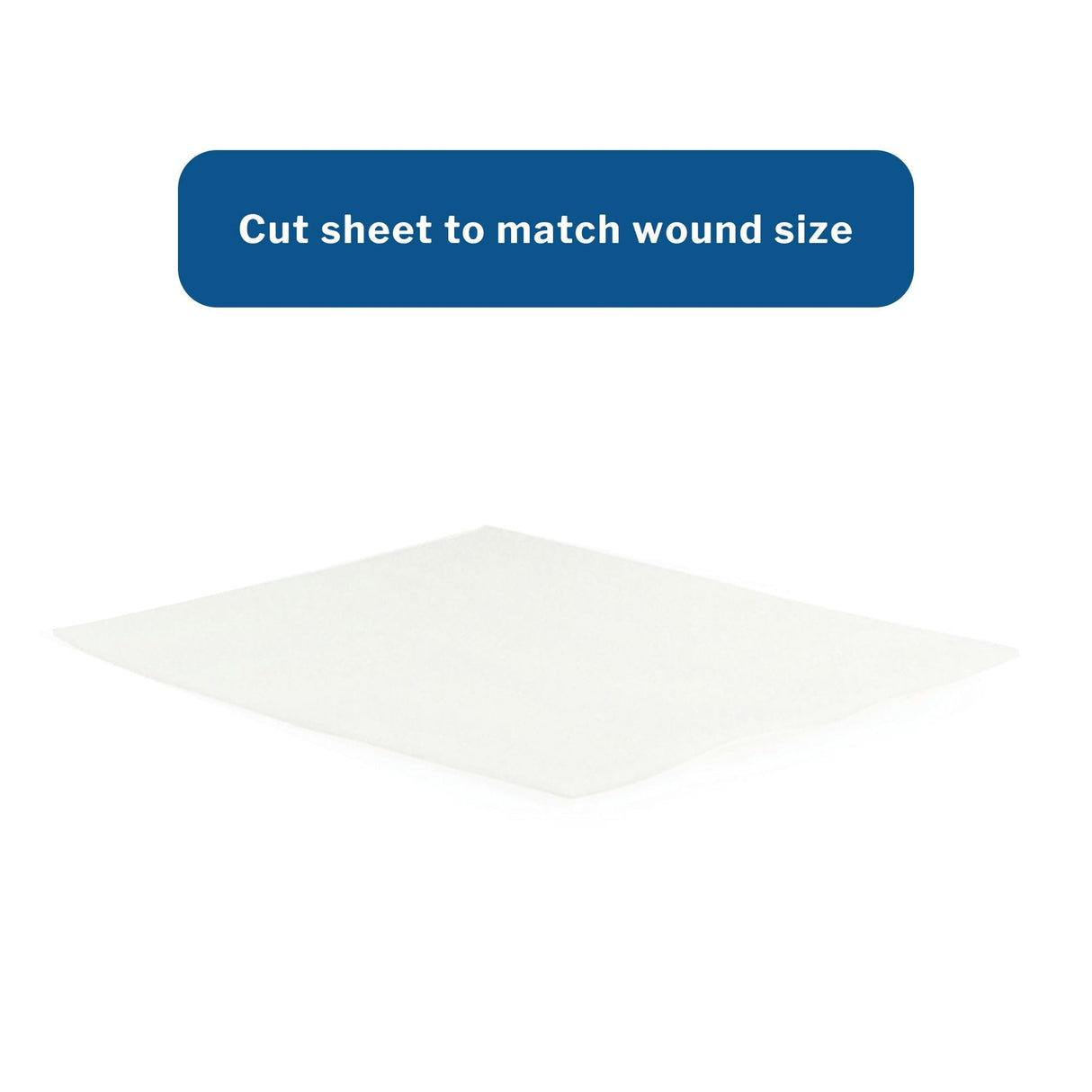 McKesson Calcium Alginate Dressing Sheet, Sterile, 4" x 8"