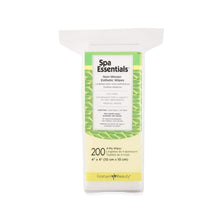Spa Essentials Non-Woven Esthetic Wipes, Unscented, 4" x 4"