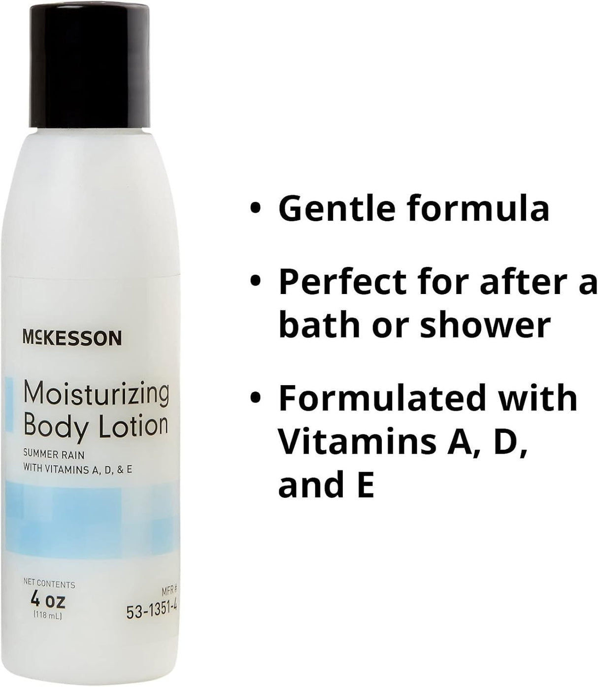 McKesson Moisturizing Body Lotion, Summer Rain Scent, 4 oz