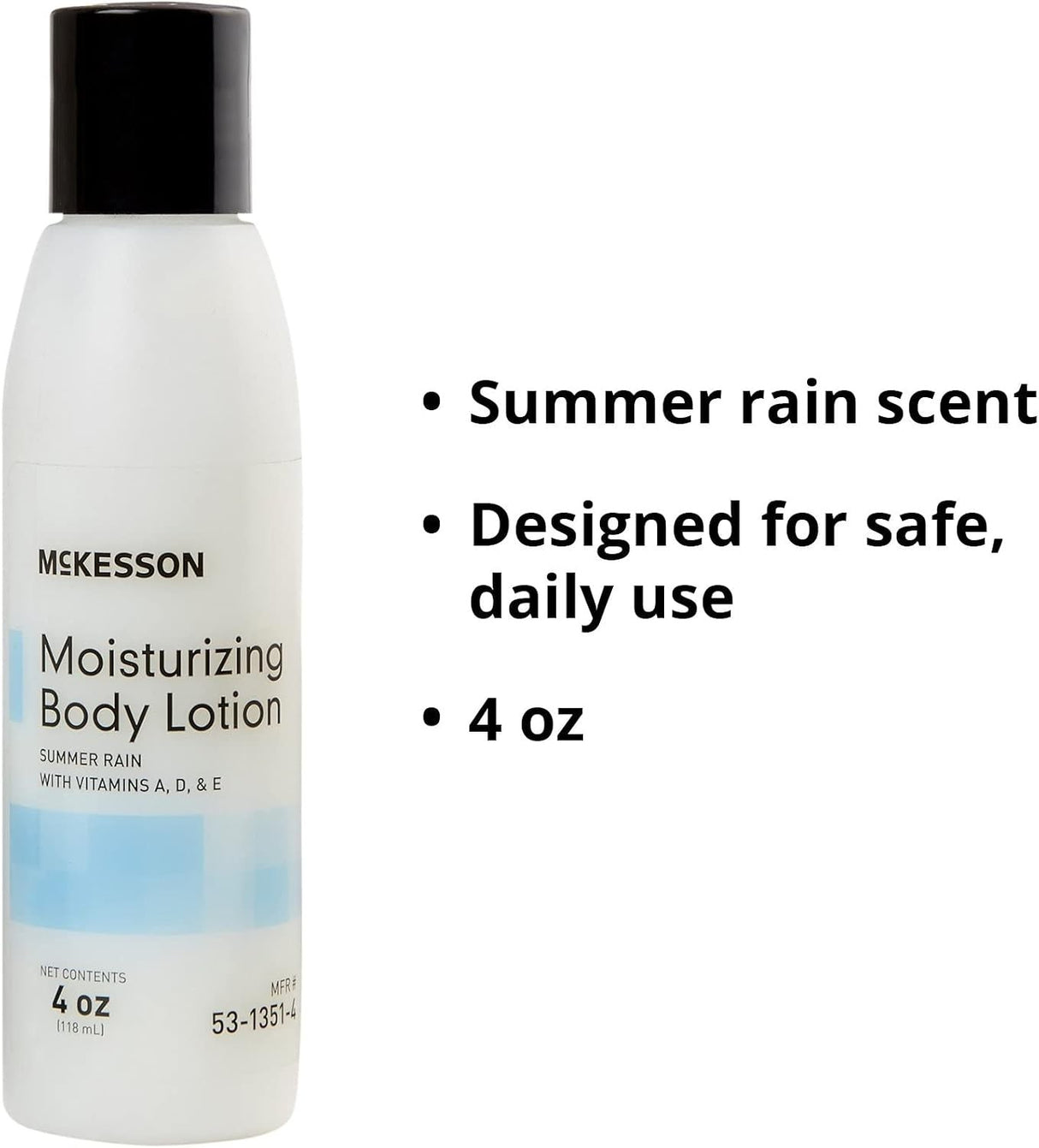 McKesson Moisturizing Body Lotion, Summer Rain Scent, 4 oz