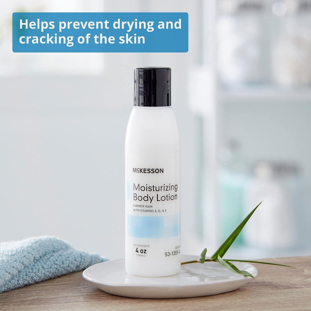 McKesson Moisturizing Body Lotion, Summer Rain Scent, 4 oz