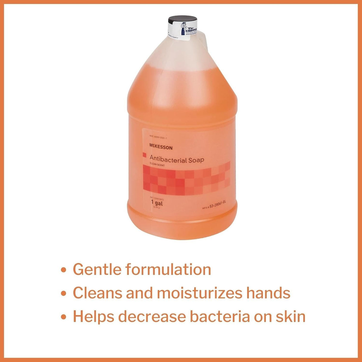 McKesson Antibacterial Soap Liquid, Clean Scent, 1 gal