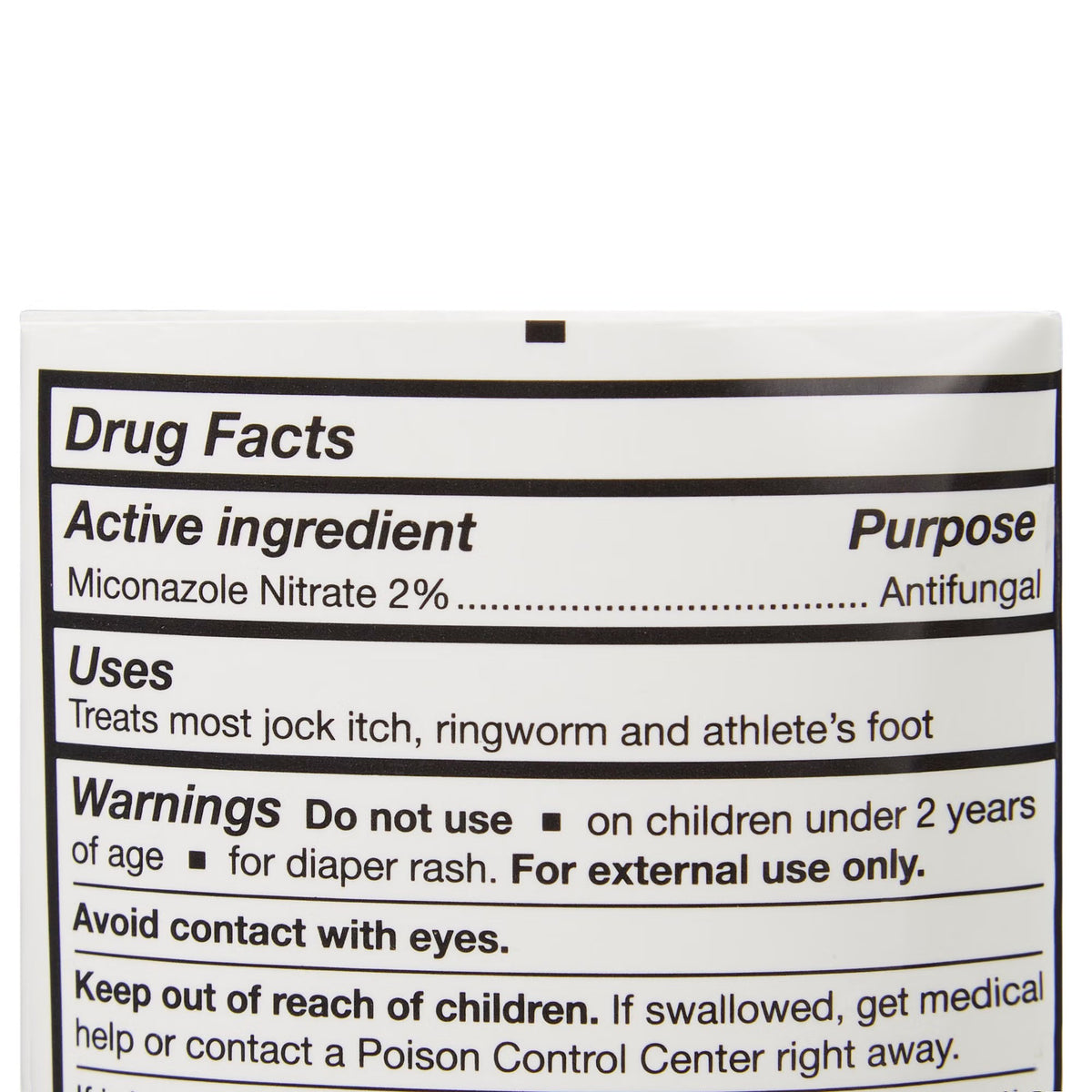McKesson Antifungal Cream, Miconazole Nitrate 2%, 4 oz Tube - 53-6391 - LL Medico