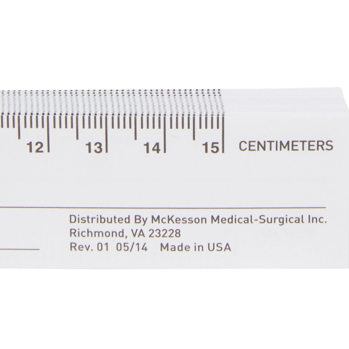McKesson Wound Measuring Guide Paper Non-Sterile, 6" - 533-LR/50 - LL Medico