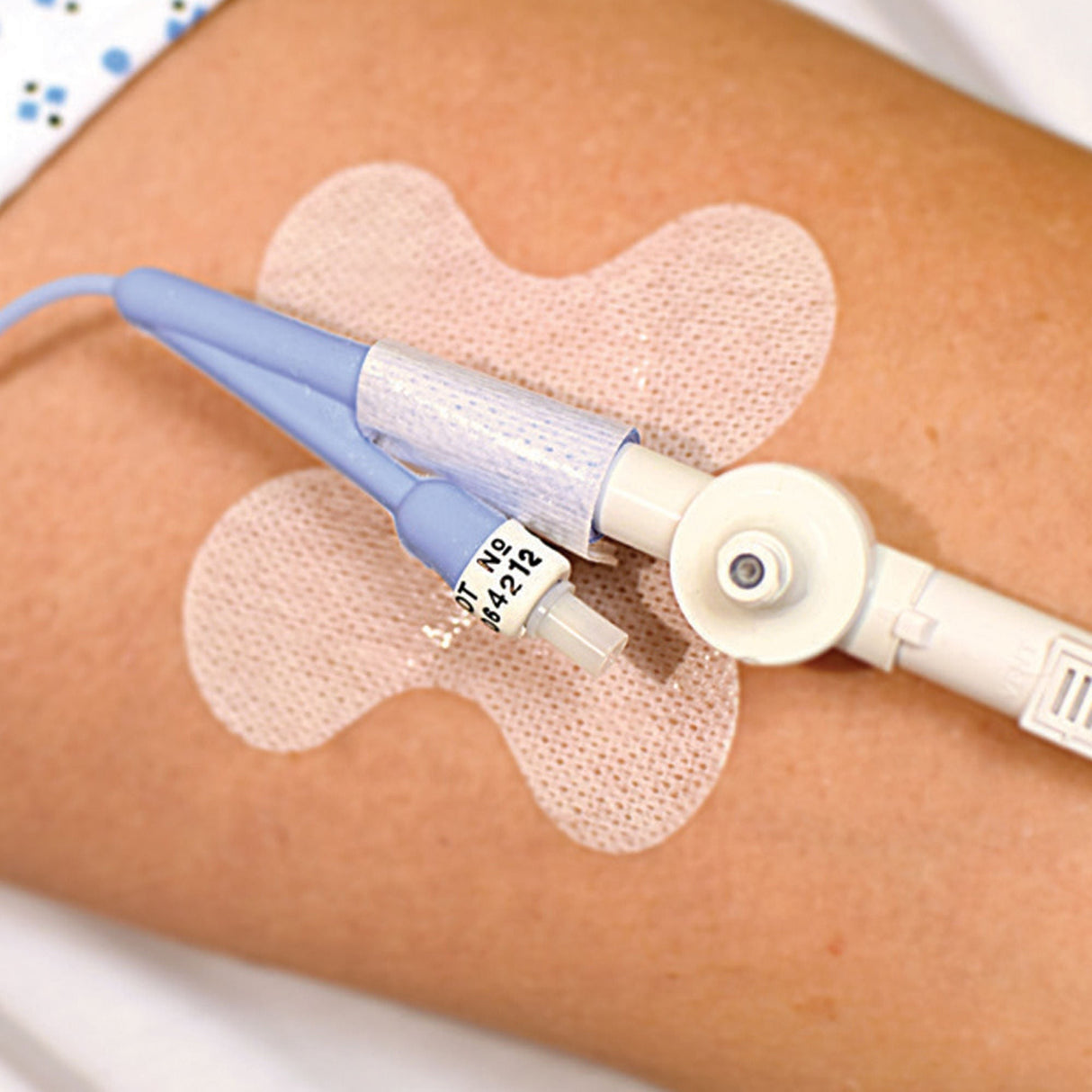 Cath-Secure Plus Catheter Tube Holder, Butterfly Base, 2 1/2" Long Tab - 5445-6 - LL Medico
