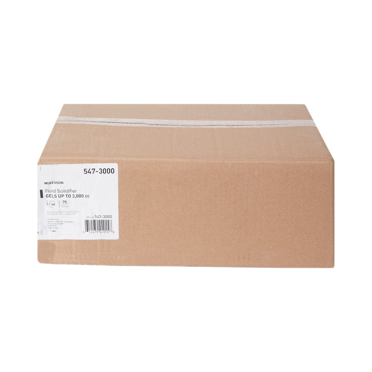 McKesson Fluid Solidifier, Screw Cap Bottle, Gels Up to 3000 cc, 3.1 oz - 547-3000 - LL Medico