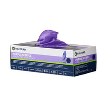 Halyard Purple Nitrile-Xtra Exam Gloves, Powder-Free, Extended Cuff - 55084 - LL Medico