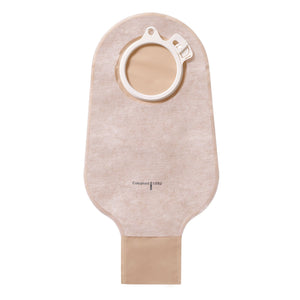 Coloplast Assura Two-Piece Opaque Ostomy Pouch, Drainable, Cut-to-Fit 1/2 to 2" Stoma, 12" Length, Box of 10 - 12578 - LL Medico