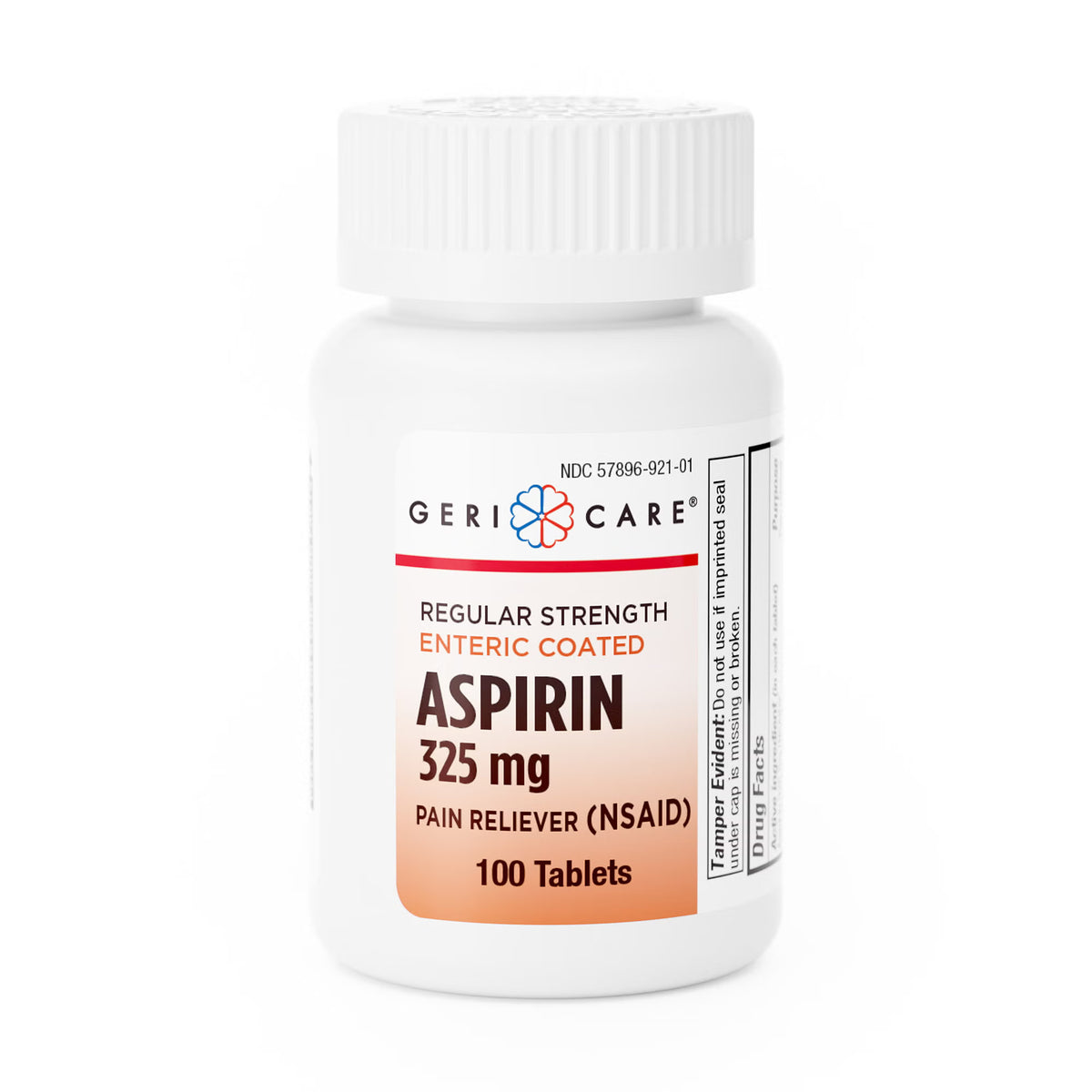 Geri-Care Aspirin Pain Relief, 325 mg, Tablet - 100 count - LL Medico