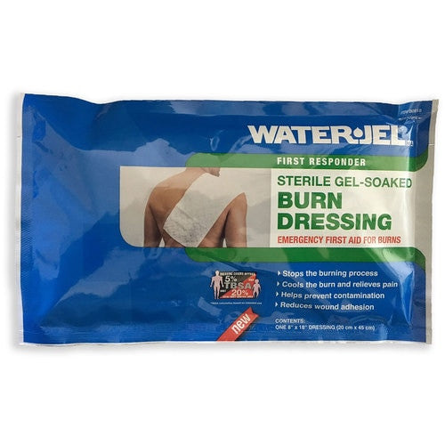 Water-Jel First Responder Burn Dressing, 8 x 18 Inch
