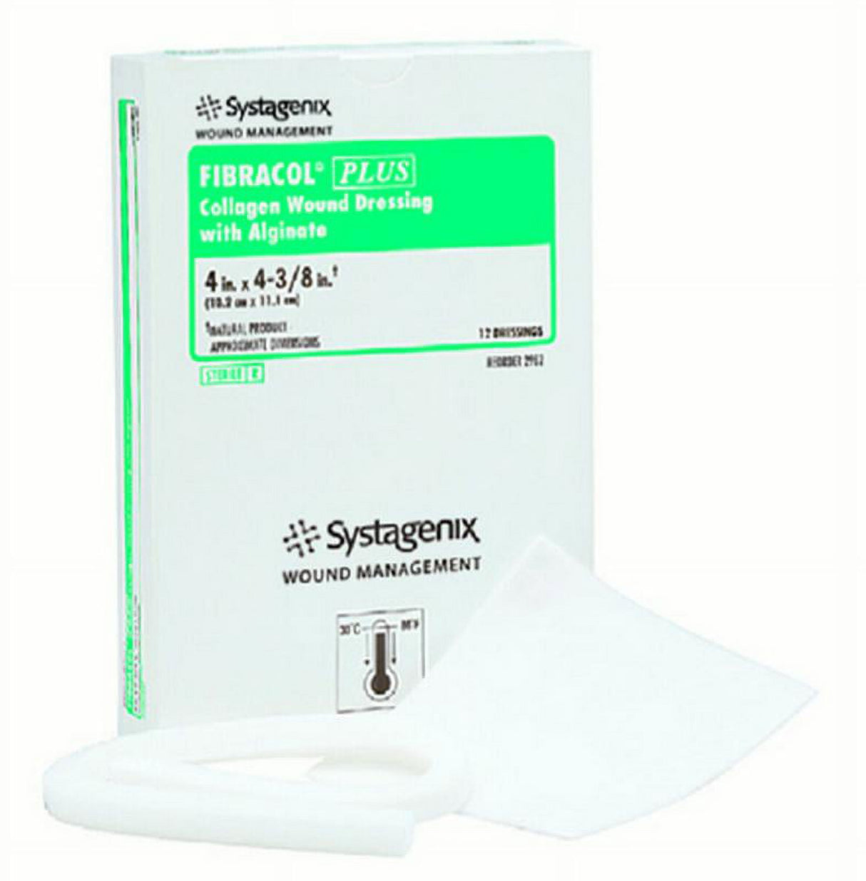 Systagenix Fibracol Plus Collagen/Alginate Dressing, 2 x 2 Inch