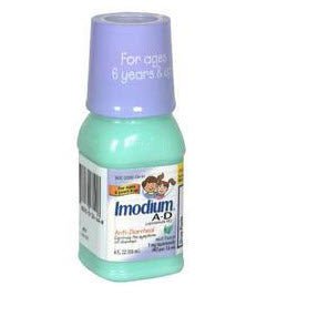 Imodium A-D Anti-Diarrheal Oral Liquid, Loperamide 1 mg - 4 oz - LL Medico