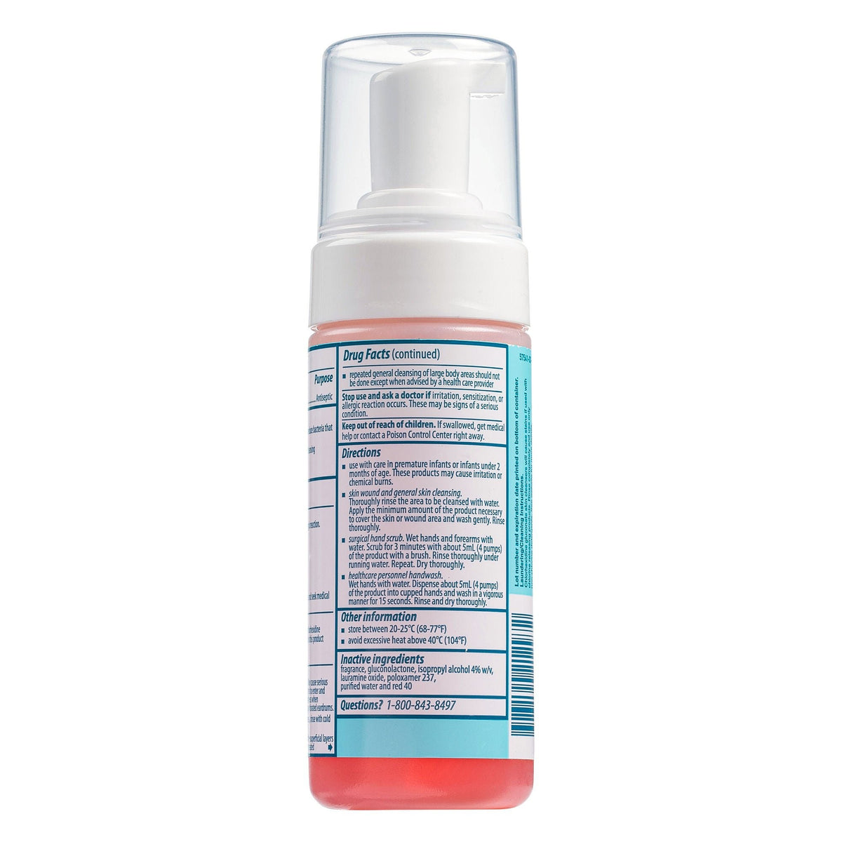 Hibiclens Antiseptic Antimicrobial Skin Cleanser, Liquid, 4 oz. Pump Bottle, 4% CHG Chlorhexidine Gluconate, Nonsterile - 57541-Single - LL Medico
