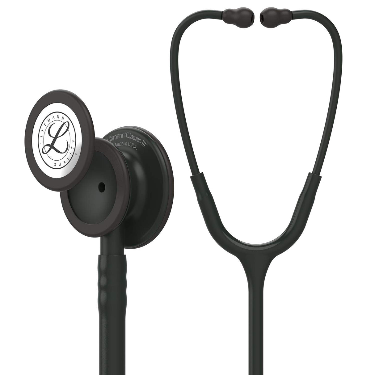 3M Littmann Classic III Monitoring Stethoscope, Black Edition, 27" Tube
