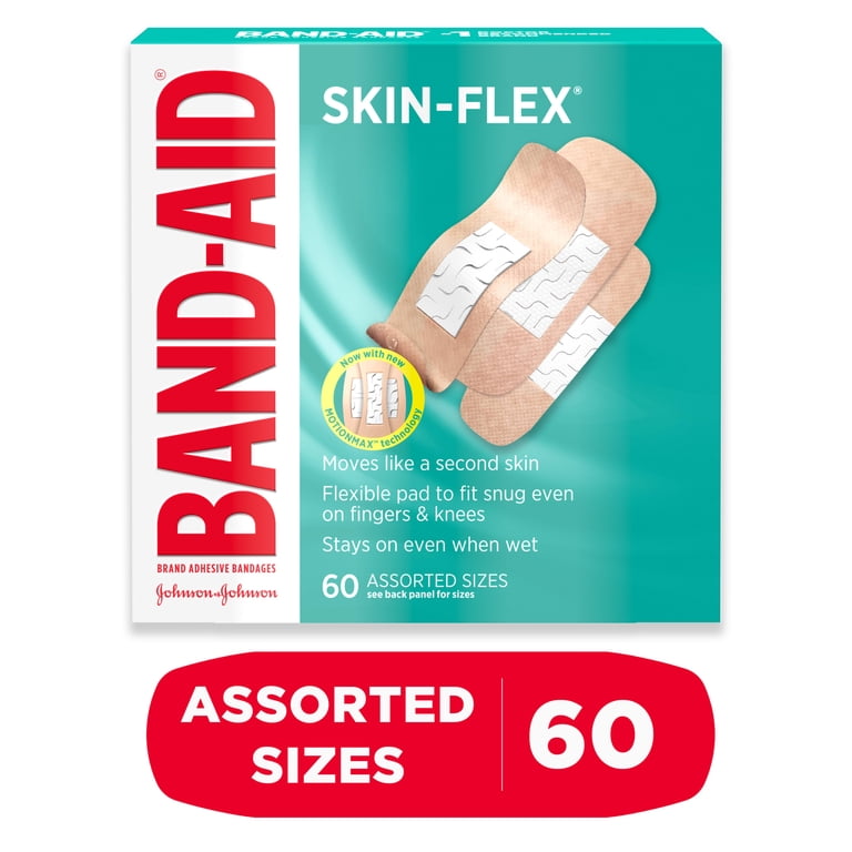 Band-Aid Skin-Flex Adhesive Bandages Assorted Sizes