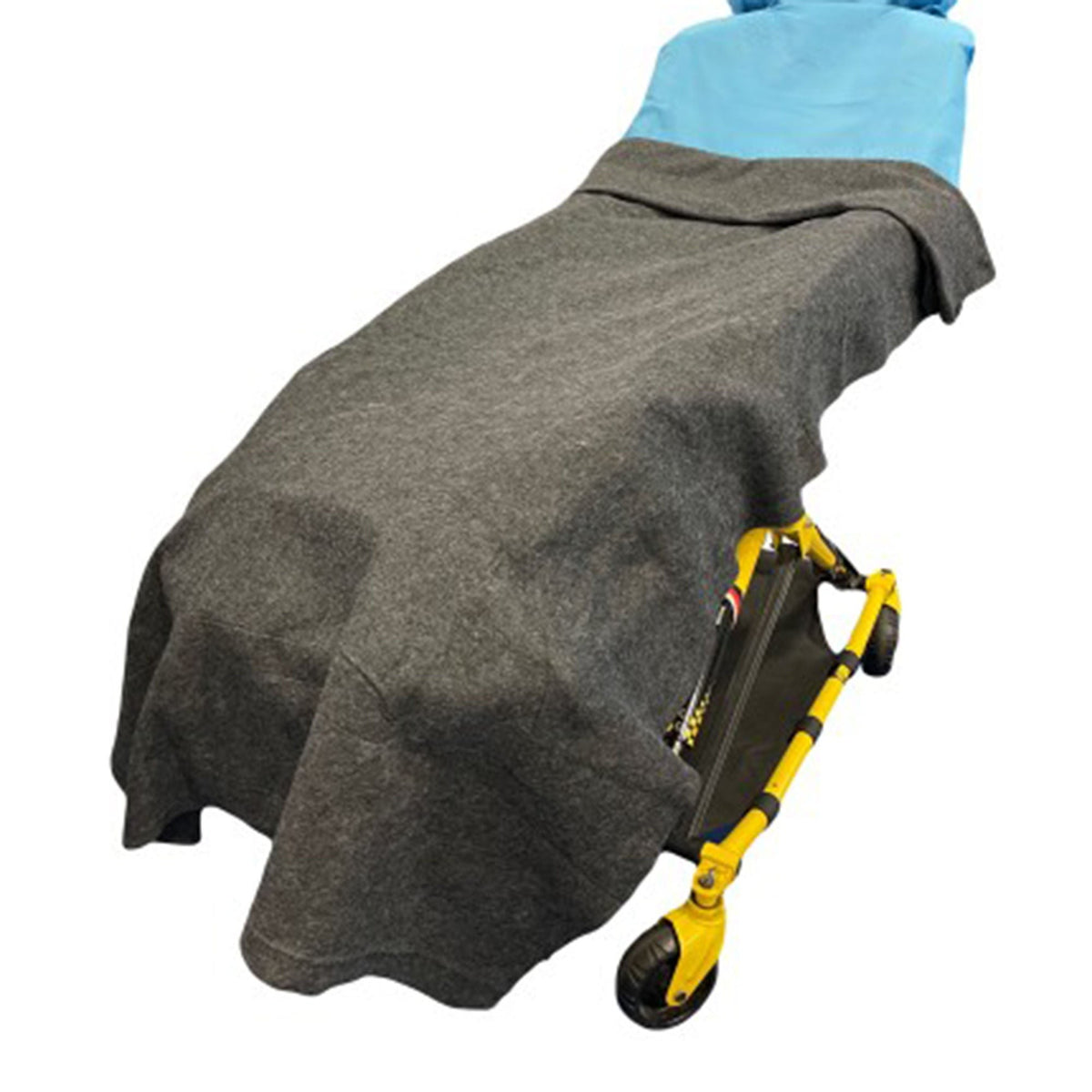 First Comfort Fleece Thermal Blanket, Gray, 40 x 80" - 60-FCB4080GREY-Case - LL Medico