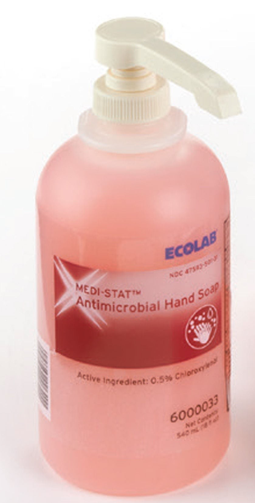 Medi-Stat Antimicrobial Hand Soap Liquid, Floral Scent, 18 oz