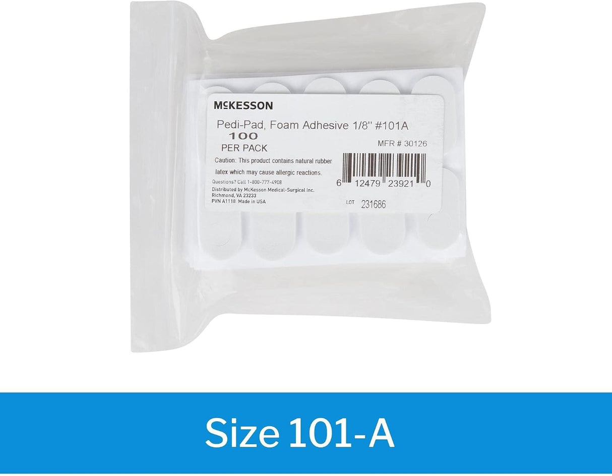 McKesson Pedi-Pad Beige Protective Pad, Size 101-A