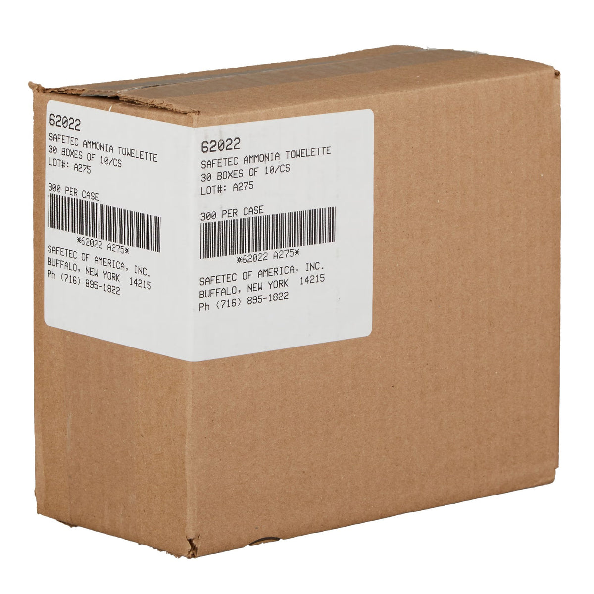 Safetec Ammonia / Alcohol Respiratory Stimulant Inhalant, 15% - 30% Strength - 62022 - LL Medico