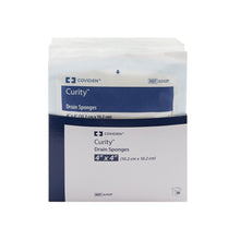 Cardinal Health Curity Drain Sponge, 4 x 4 Inch, Six-Ply