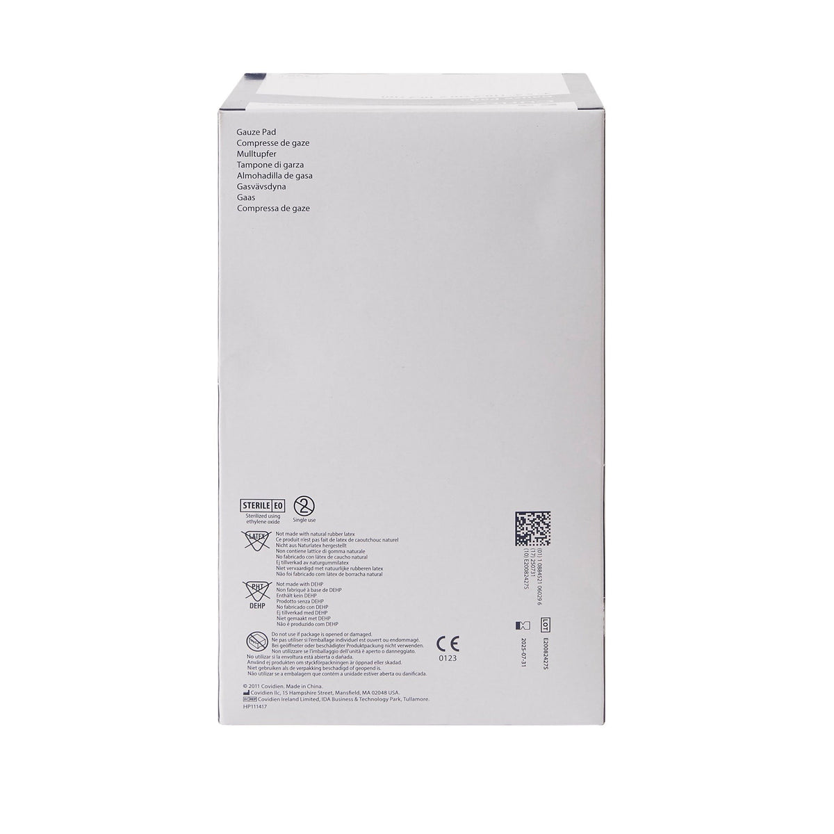 Cardinal Health Curity Sterile Gauze Sponge, 4 x 4 Inch, 12-Ply