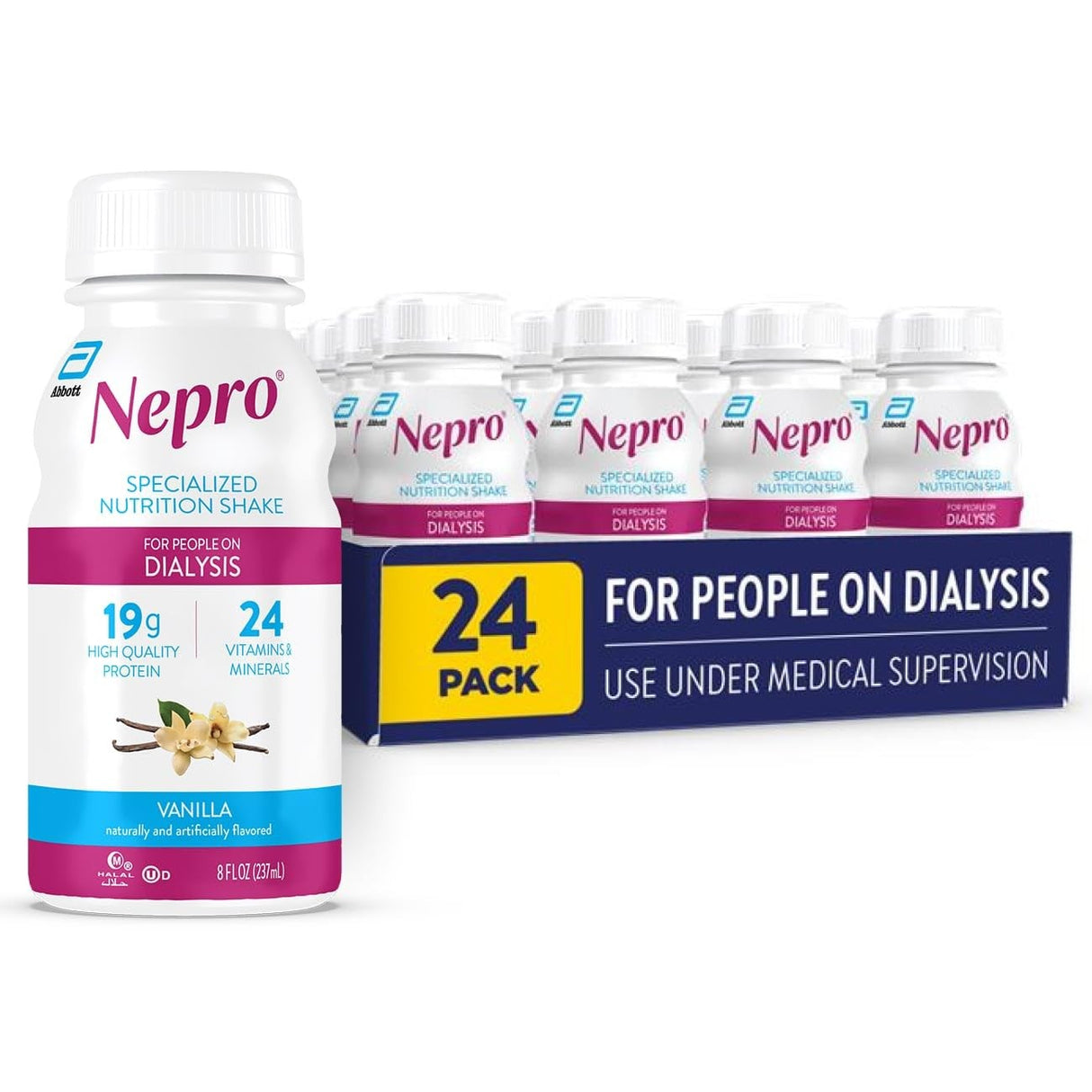 Nepro with Carbsteady Nutrition Shake, Butter Pecan, 8 oz