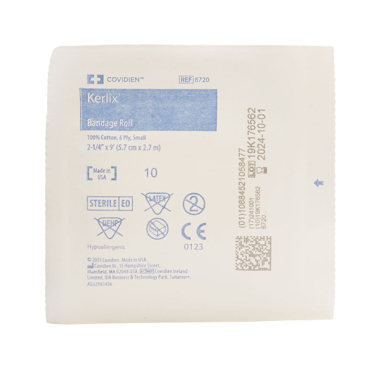 Cardinal Health Kerlix Sterile Fluff Bandage Roll, 2-1/4 Inch x 3 Yard, 6-Ply