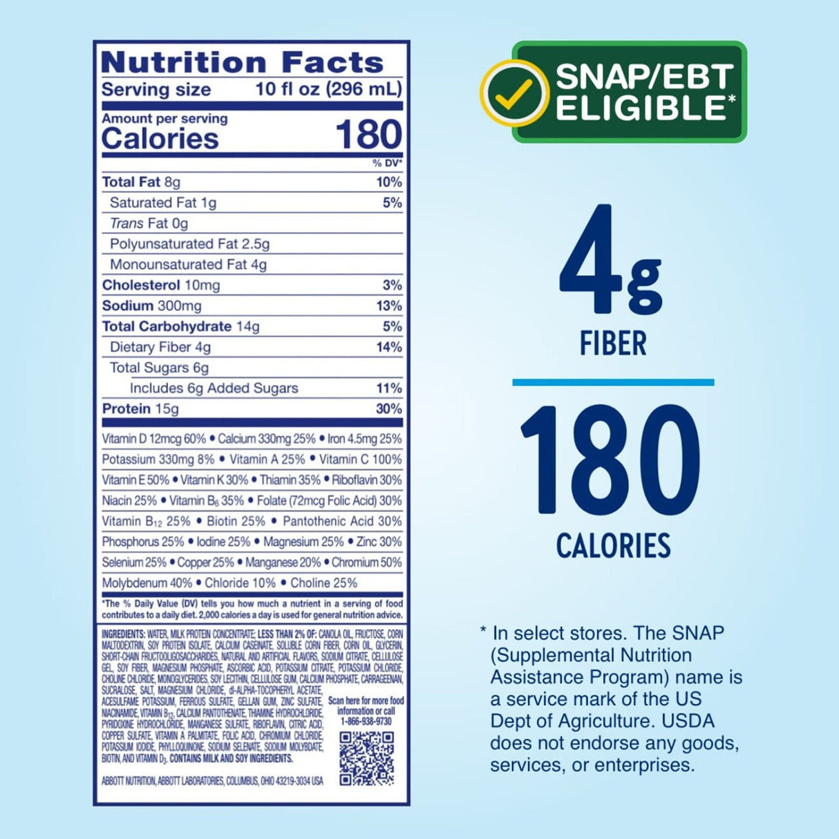 Glucerna Hunger Smart Shake, Homemade Vanilla, 10 oz