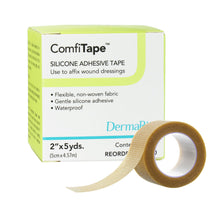 ComfiTape Silicone Medical Tape, 2 Inch x 5 Yard, Tan