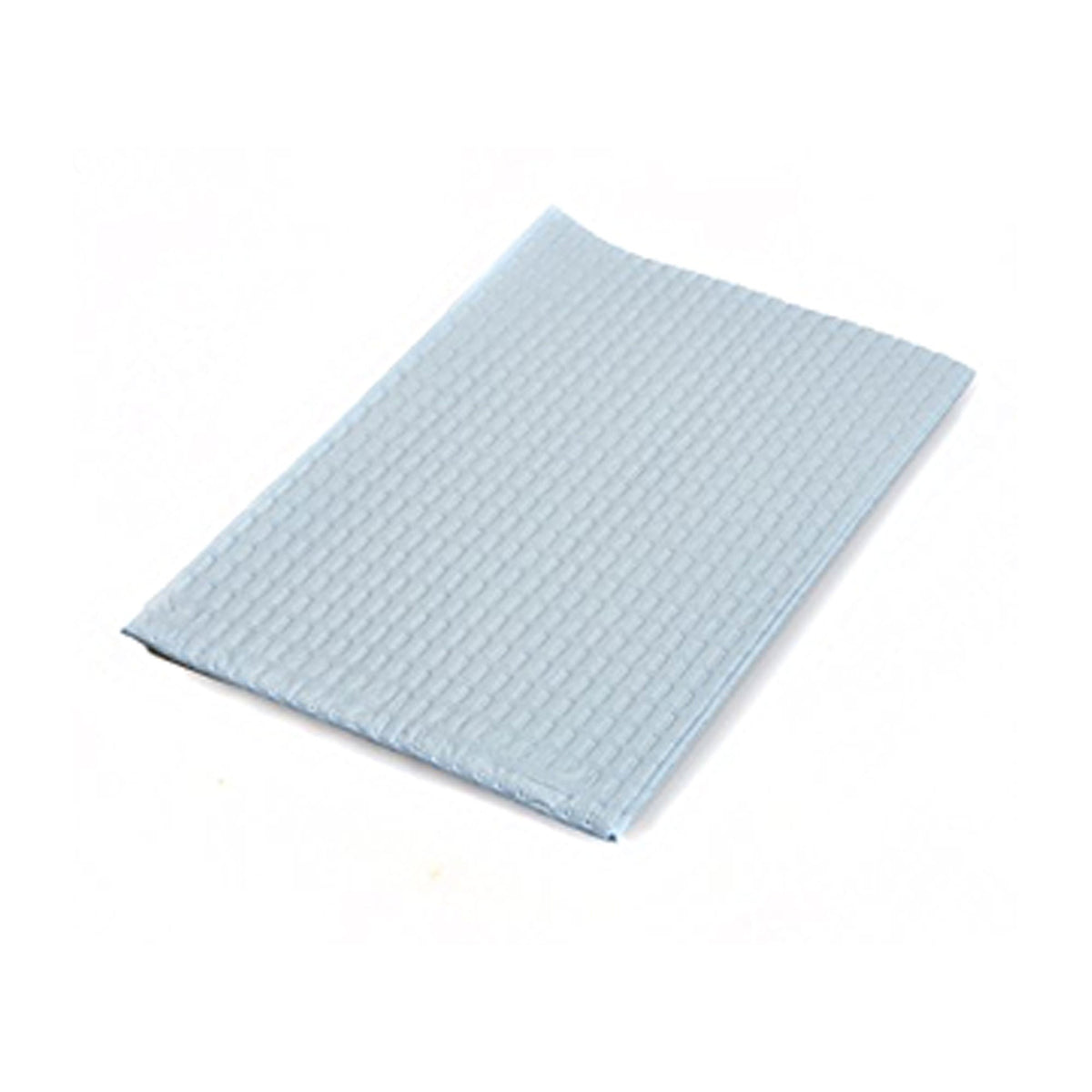 Graham Medical Procedure Towel, Blue, 13.5 x 18", 2-Ply Tissue / Poly Backing, Nonsterile, Waffle Embossed, Non-Radiopaque - 70184N - LL Medico