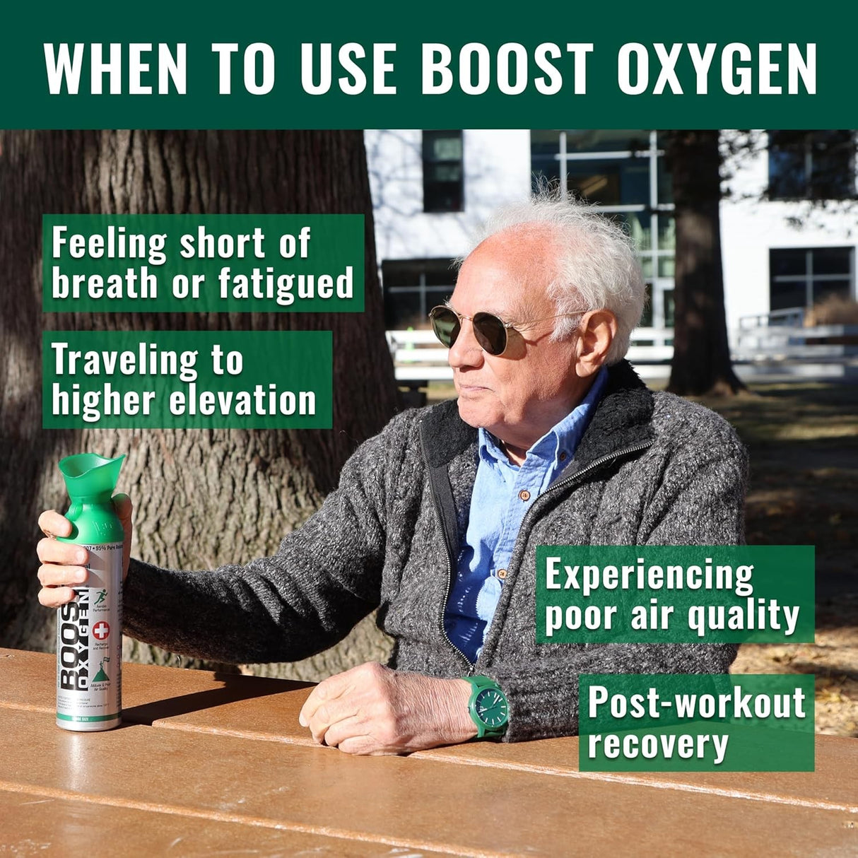 Boost Oxygen Canister, Menthol-Eucalyptus, Large