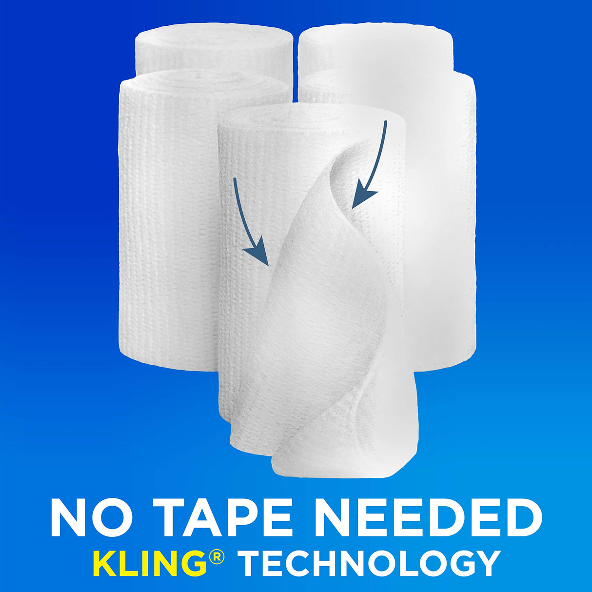 Band-Aid Small Rolled Gauze, Kling Design, Sterile, 2" x 2.5 Yard