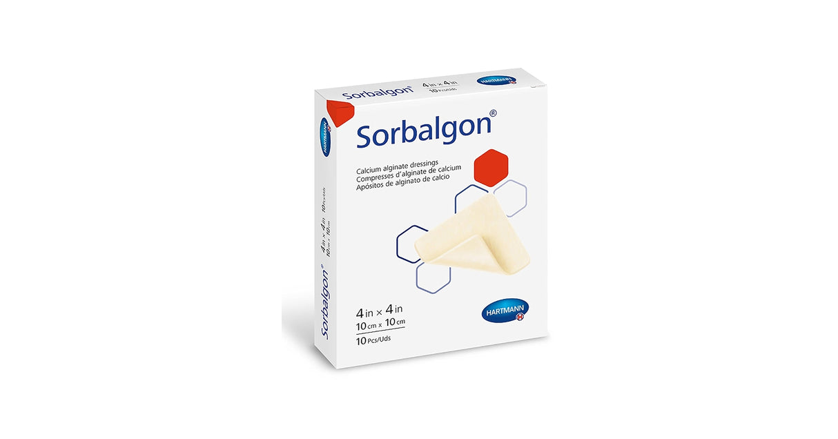 Sorbalgon Alginate Dressing, 4 x 4 Inch