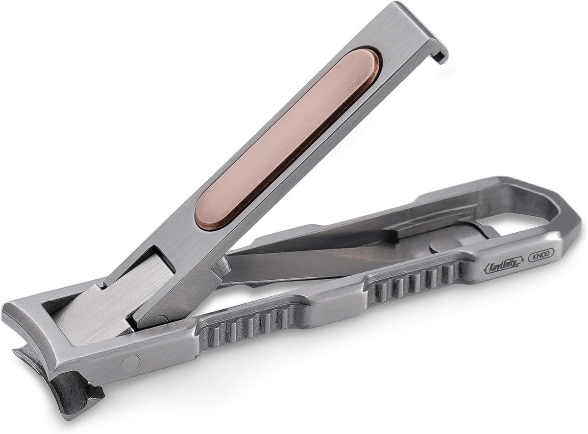 Trim Fingernail Clippers With Keychain