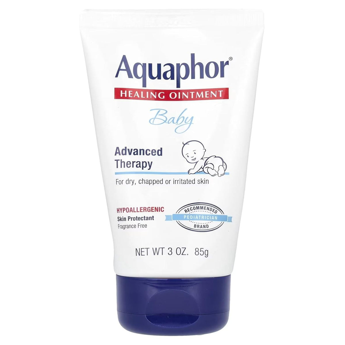 Aquaphor Baby Healing Ointment Advanced Therapy, Unscented, 3 oz