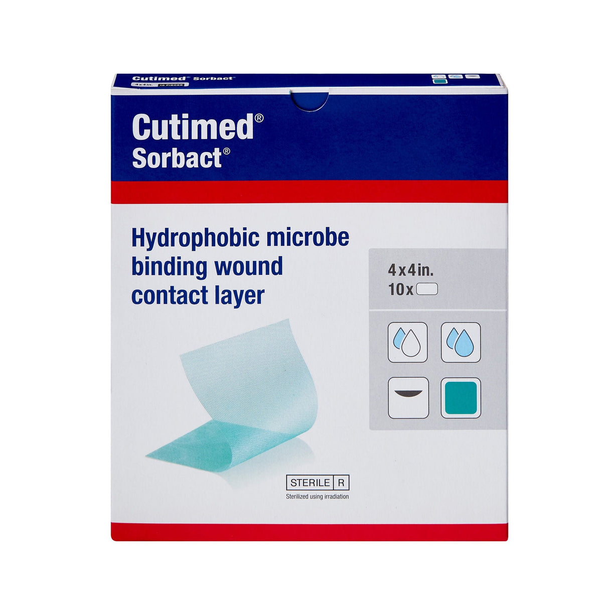 Cutimed Sorbact WCL, Antimicrobial Wound Contact Layer Dressing, Sorbact / Acetate, Sterile - LL Medico
