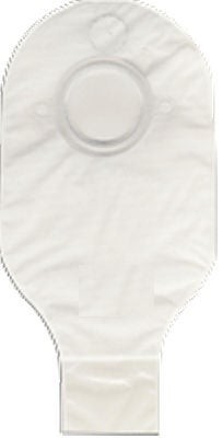 Securi-T Two-Piece Pouch, Drainable, Transparent, 12-Inch, with Filter