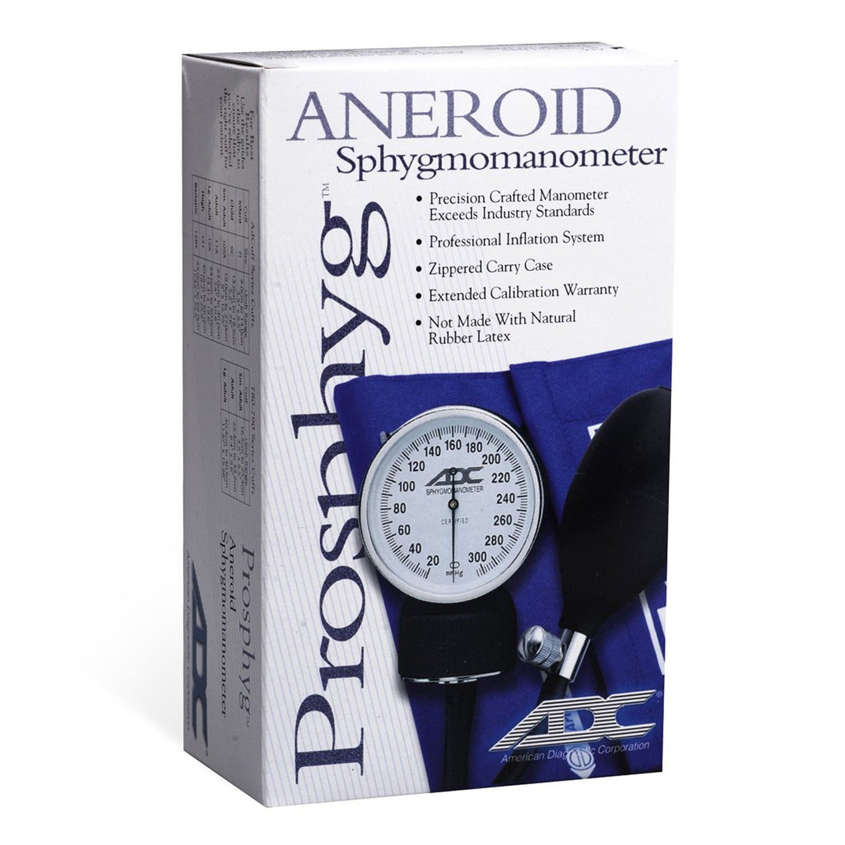 ADC Prosphyg 760 Pocket Aneroid Sphygmomanometer, Infant Cuff