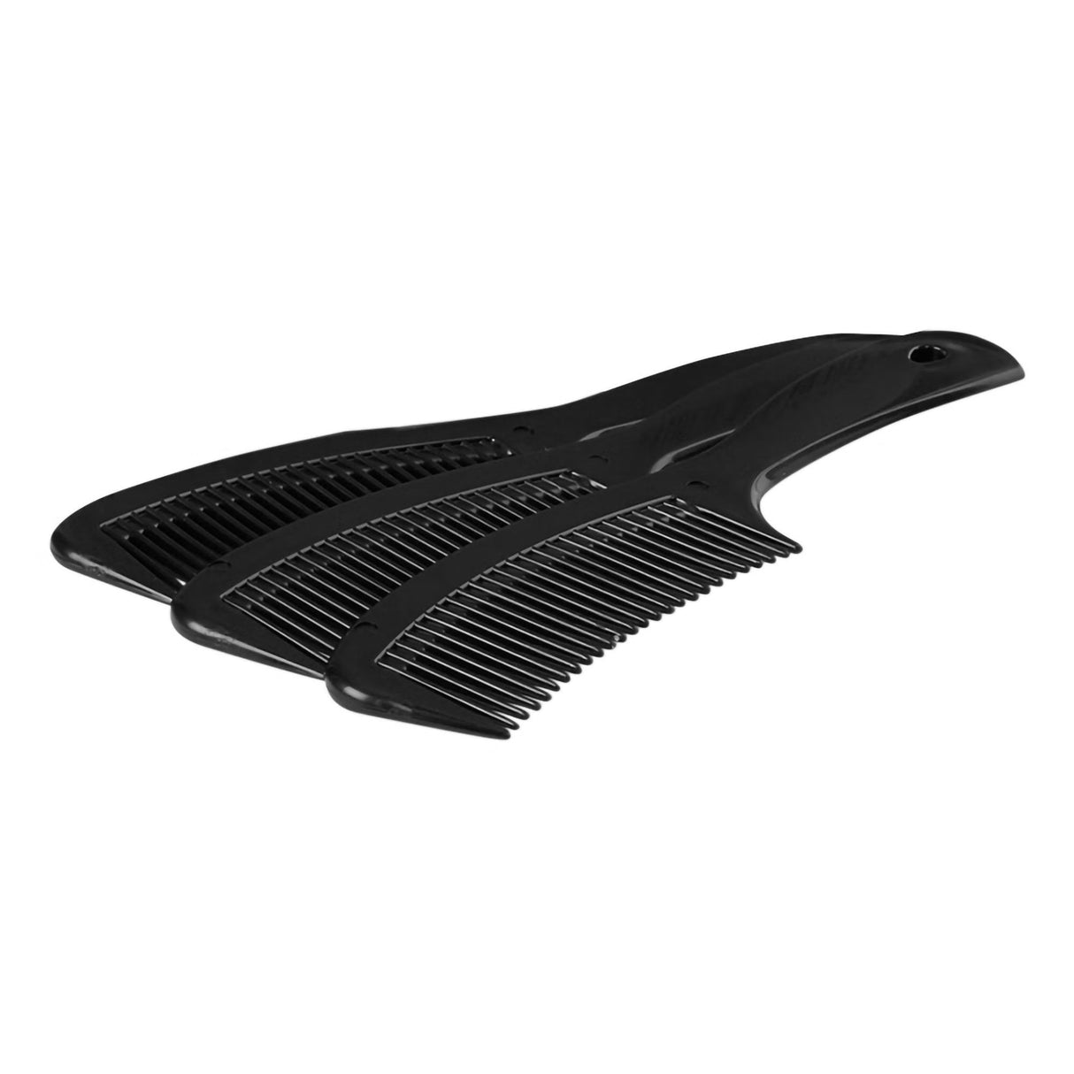 McKesson Handle Comb, Plastic, Black, 8.5" - 16-C2950 - LL Medico