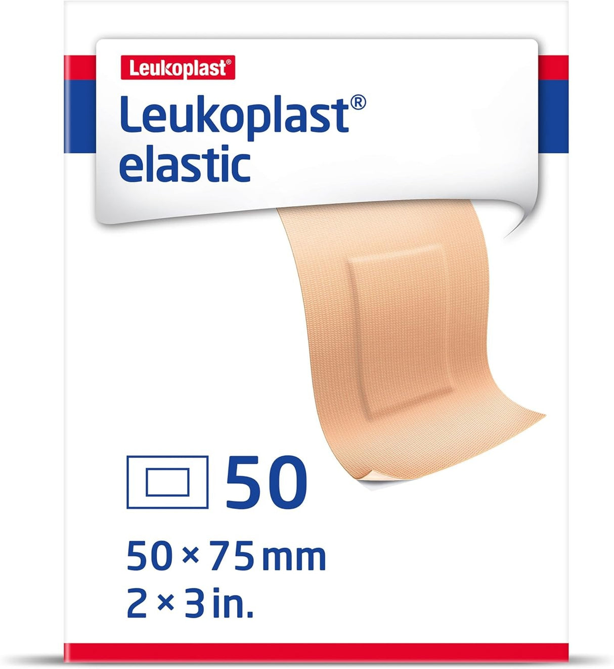 BSN Medical Leukoplast Elastic Adhesive Strip, 1 x 3 Inch
