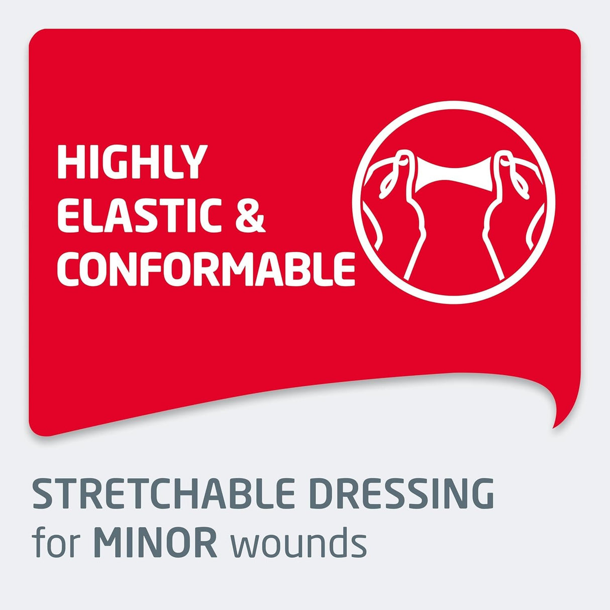 BSN Medical Leukoplast Elastic Adhesive Strip, 1-1/2 x 2 Inch