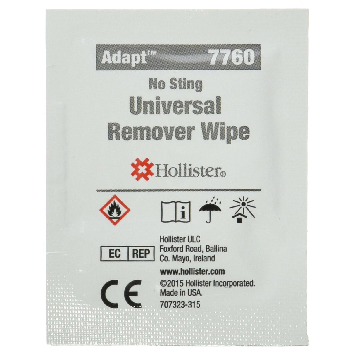 Hollister Adapt Adhesive and Barrier Remover, 1-1/2 x 2 Inch