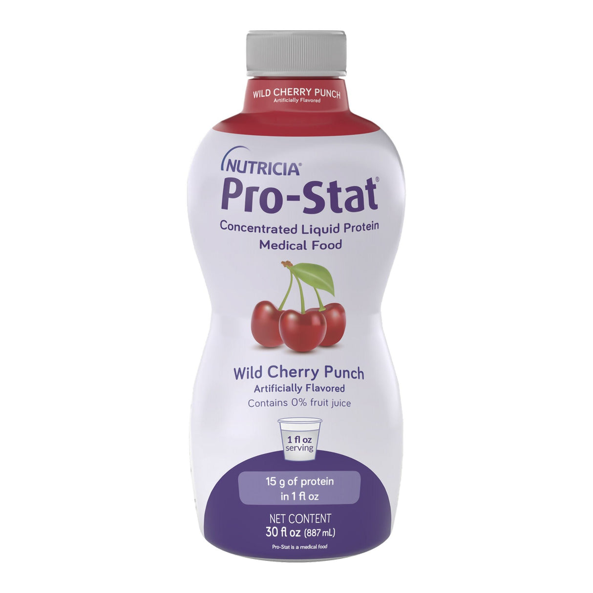 Pro-Stat Liquid Protein Supplement, Wild Cherry Punch, 30 oz
